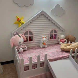 تخت کودک کلبه ای ۹۰*۱۸۰
