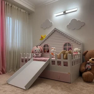 تخت کودک کلبه ای ۹۰*۱۸۰