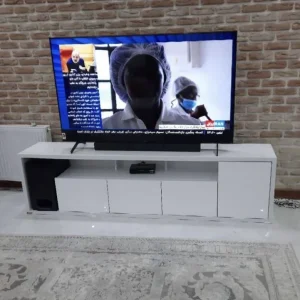 میز تیوی مدرن سفید