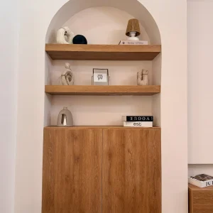 شلف یا کتابخانه ساخته شده از mdf